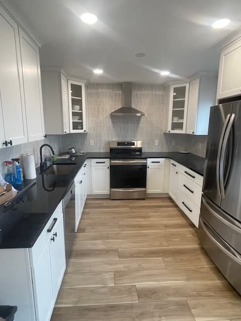 Photograph of the project work.